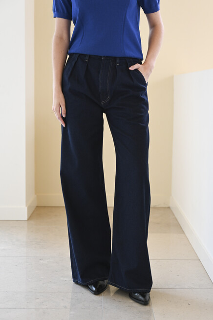 citizens of humanty maritzy pleated trouser hudson